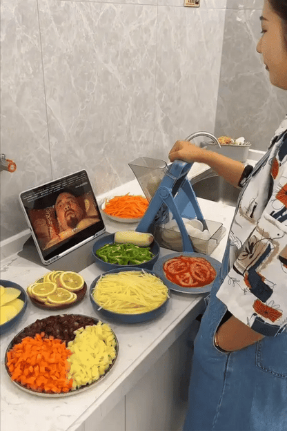Adjustable Vegetable Cutter, 4-in-1 Mandoline