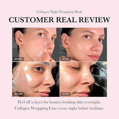 Collagen Overnight Wrapping Peel Off Mask ©
