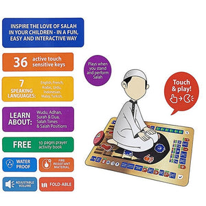 Islamic Smart Prayer Mat for Children & Adult