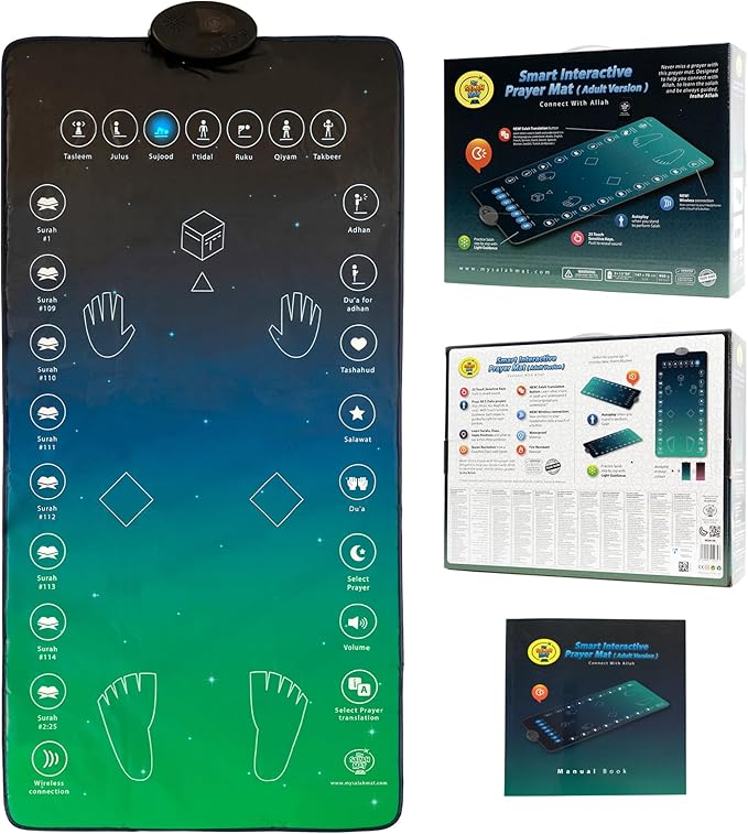 Islamic Smart Prayer Mat for Children & Adult
