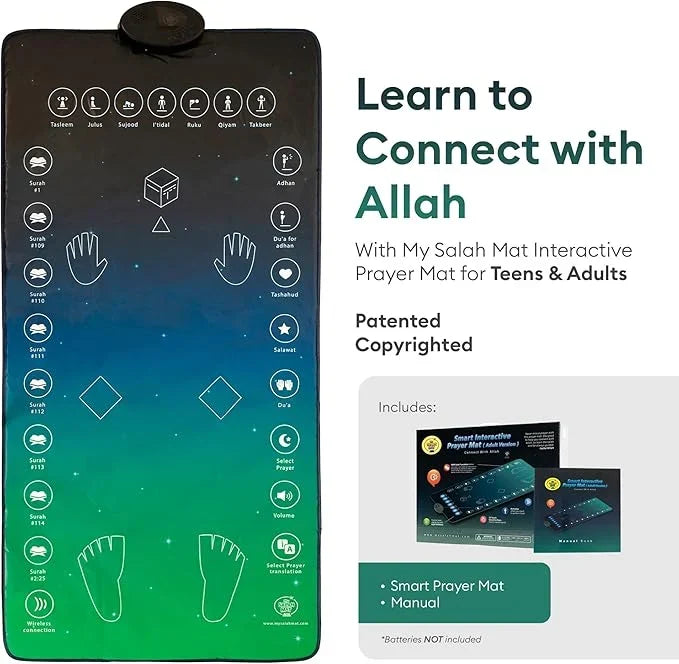 Islamic Smart Prayer Mat for Children & Adult